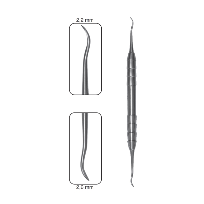 Scollaperiostio sinusale micro ZCH H.128.26